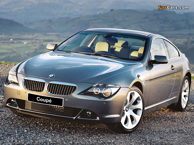 Pictures of BMW 630i Coupe UK-spec (E63) 2005–07 (640 x 480)