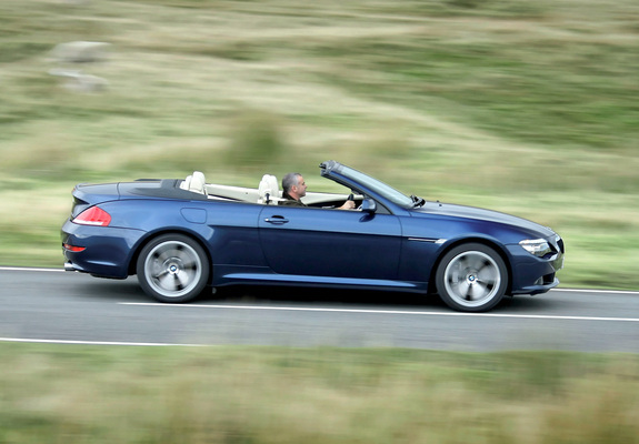 Pictures of BMW 635d Cabrio UK-spec (E64) 2007–11