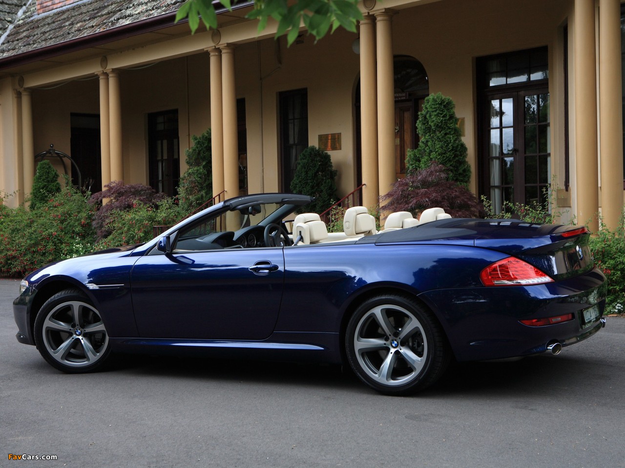 Pictures of BMW 650i Cabrio AU-spec (E64) 2008–11 (1280 x 960)