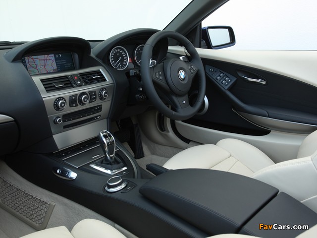 Pictures of BMW 650i Cabrio AU-spec (E64) 2008–11 (640 x 480)