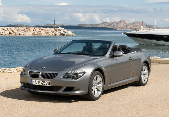 Pictures of BMW 650i Cabrio (E64) 2008–11