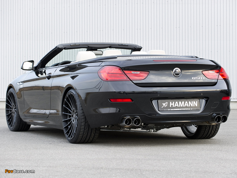 Pictures of Hamann BMW 6 Series Cabrio (F12) 2011 (800 x 600)