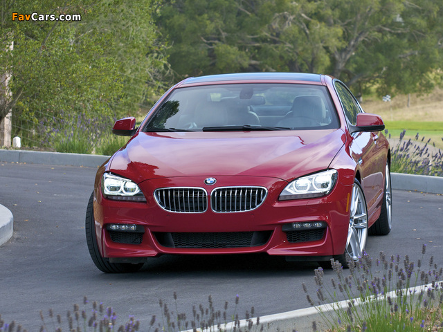 Pictures of BMW 650i Coupe M Sport Package US-spec (F13) 2011 (640 x 480)