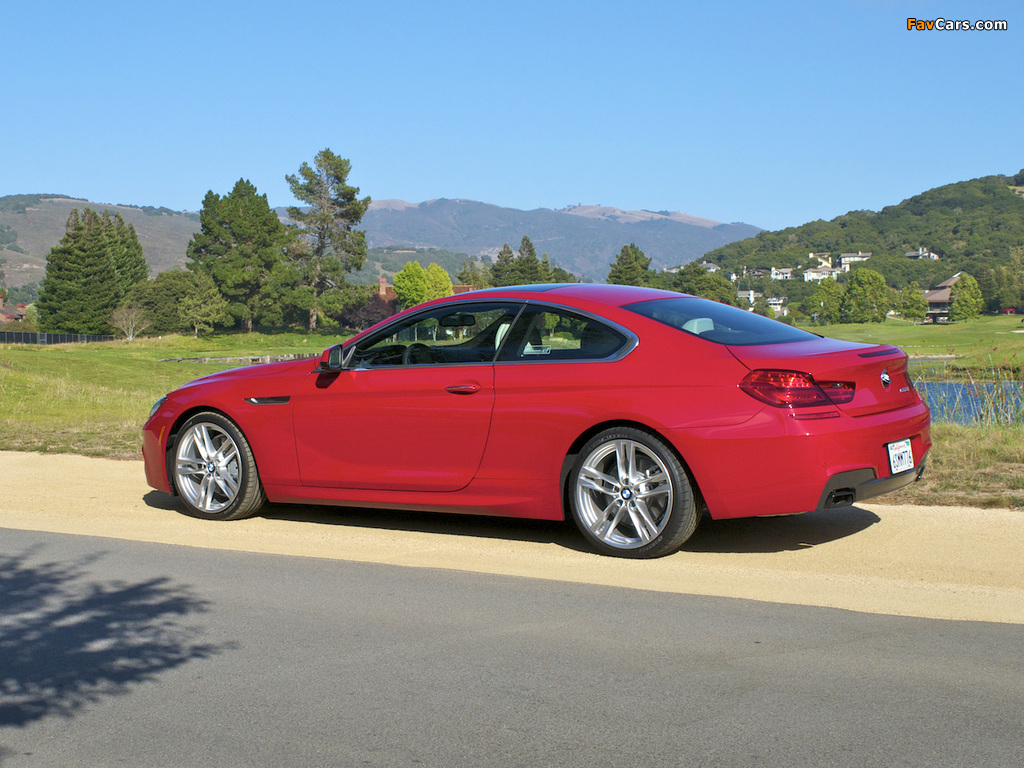 Pictures of BMW 650i Coupe M Sport Package US-spec (F13) 2011 (1024 x 768)