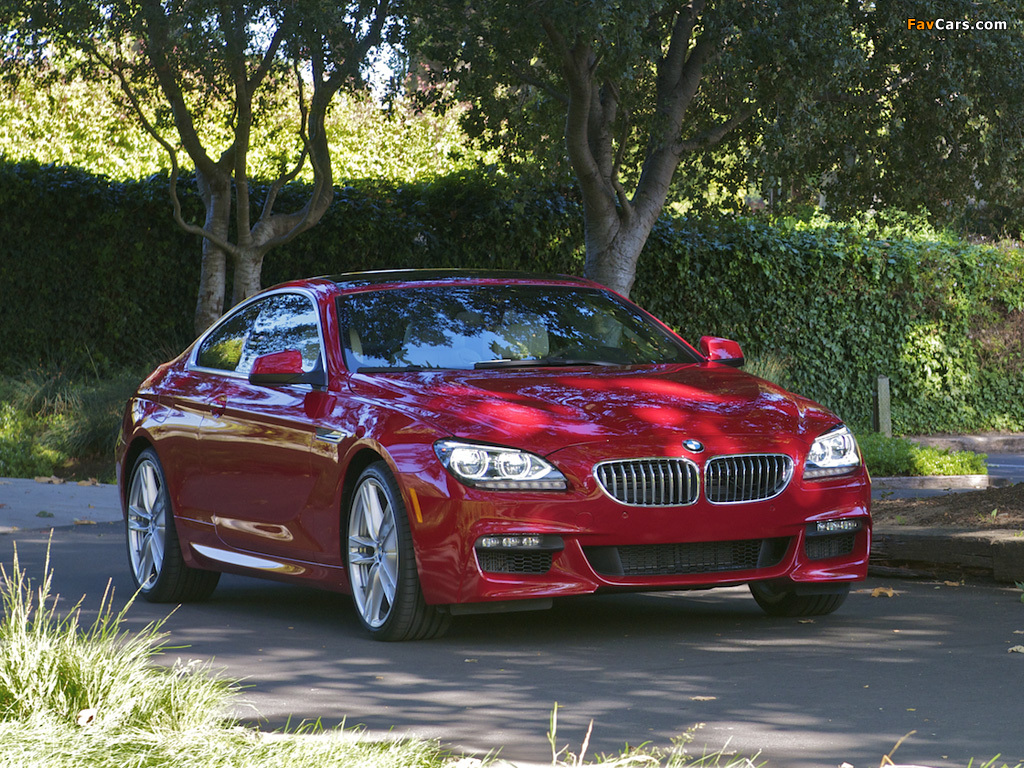 Pictures of BMW 650i Coupe M Sport Package US-spec (F13) 2011 (1024 x 768)