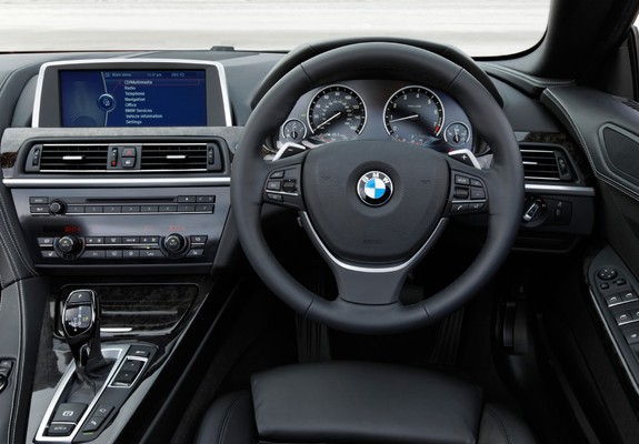 Pictures of BMW 640i Cabrio UK-spec (F12) 2011