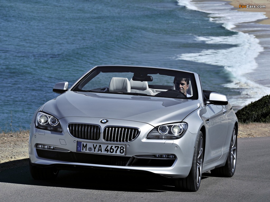 Pictures of BMW 650i Cabrio (F12) 2011 (1024 x 768)