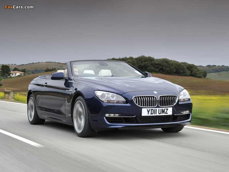 Pictures of BMW 650i Cabrio UK-spec (F12) 2011 (800 x 600)