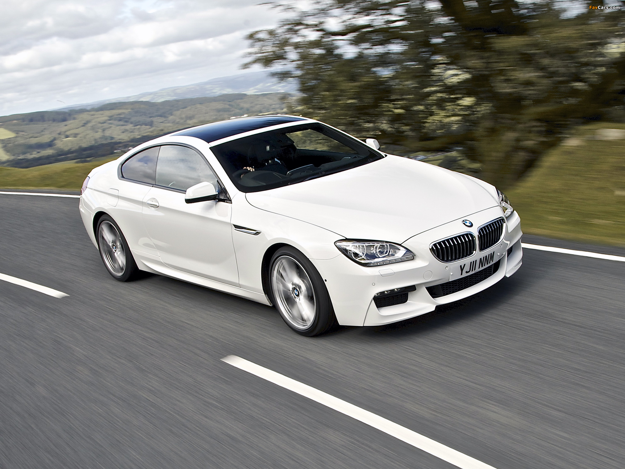 Pictures of BMW 640d Coupe M Sport Package UK-spec (F12) 2011 (2048 x 1536)