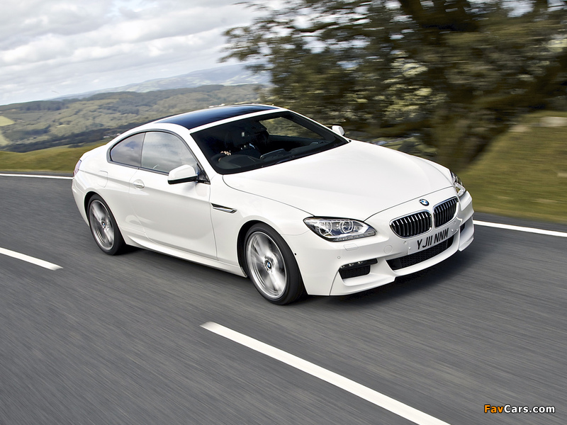 Pictures of BMW 640d Coupe M Sport Package UK-spec (F12) 2011 (800 x 600)