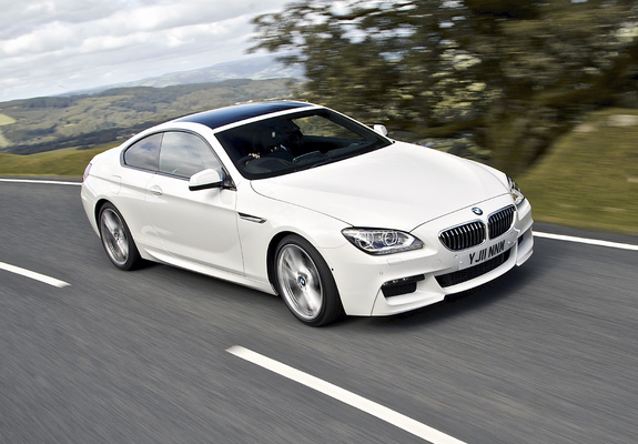 Pictures of BMW 640d Coupe M Sport Package UK-spec (F12) 2011