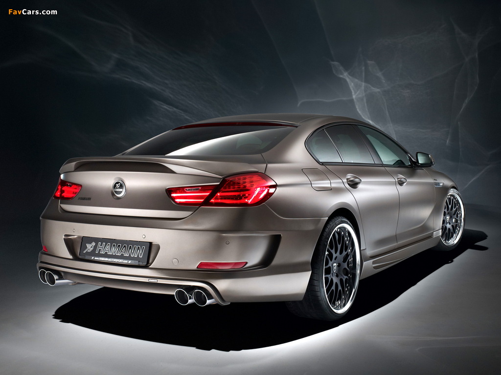Pictures of Hamann BMW 6 Series Gran Coupe (F06) 2012 (1024 x 768)