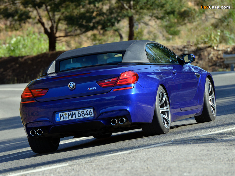 Pictures of BMW M6 Cabrio (F12) 2012 (800 x 600)
