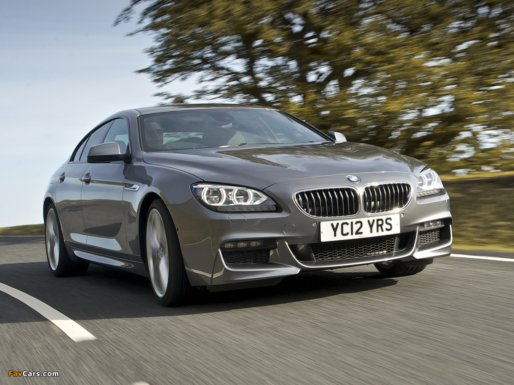 Pictures of BMW 640d Gran Coupe M Sport Package UK-spec (F06) 2012 (1024 x 768)