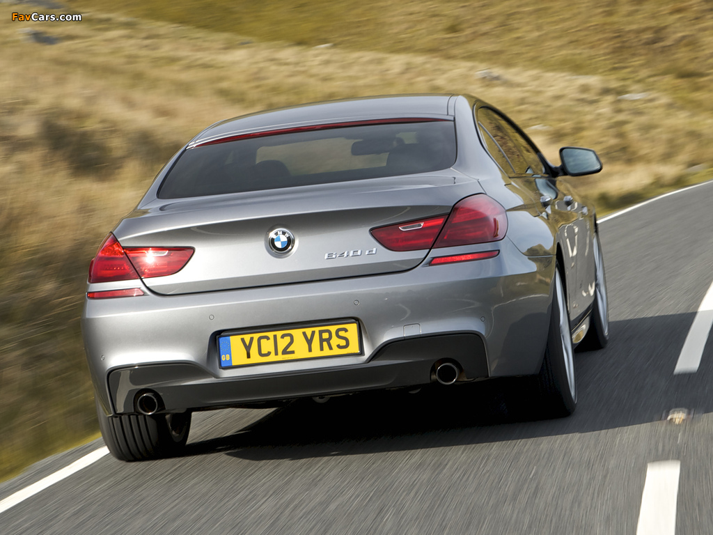 Pictures of BMW 640d Gran Coupe M Sport Package UK-spec (F06) 2012 (1024 x 768)