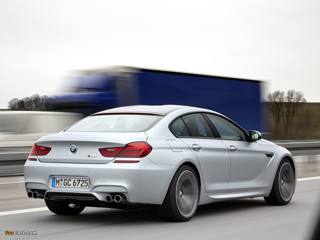 Pictures of BMW M6 Gran Coupe (F06) 2013 (1024 x 768)