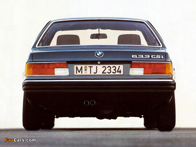 Pictures of BMW 633CSi (E24) 1976–84 (640 x 480)