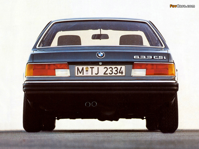 Pictures of BMW 633CSi (E24) 1976–84 (800 x 600)
