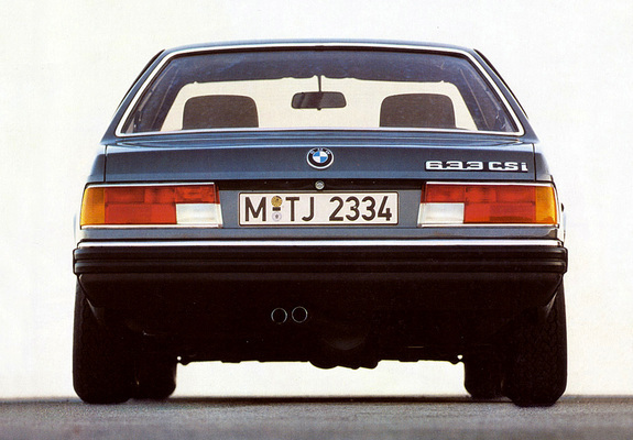 Pictures of BMW 633CSi (E24) 1976–84