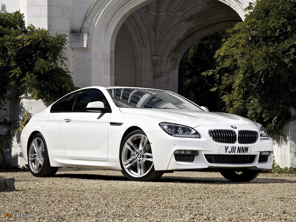 Pictures of BMW 640d Coupe M Sport Package UK-spec (F12) 2011 (1024 x 768)