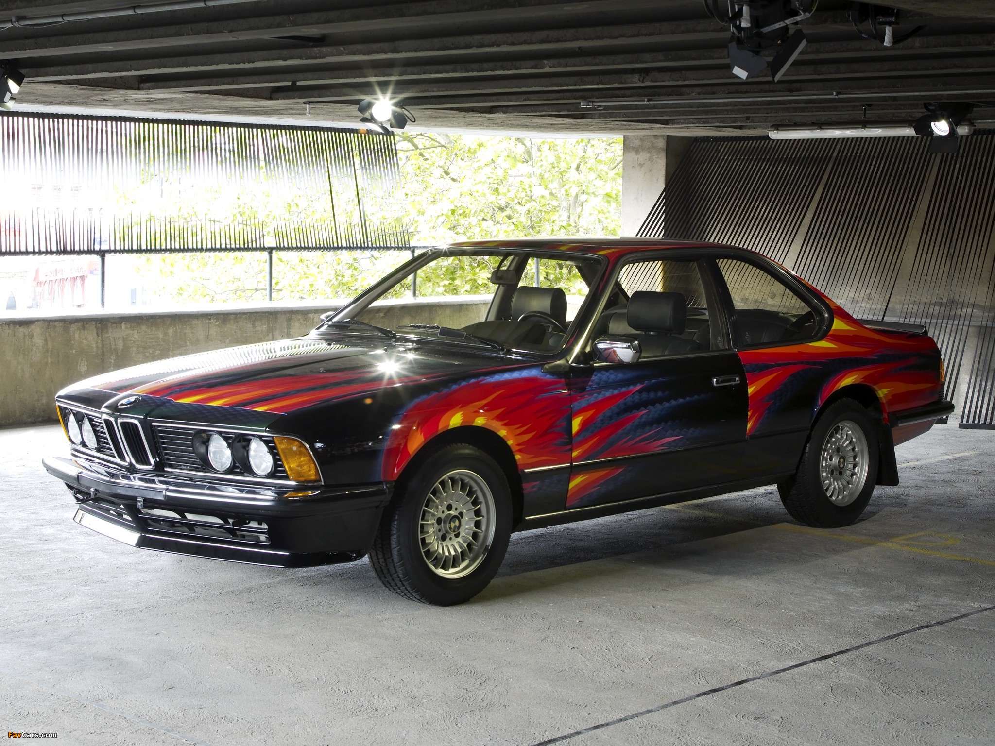 BMW 635CSi Art Car by Ernst Fuchs (E24) 1982 wallpapers (2048 x 1536)