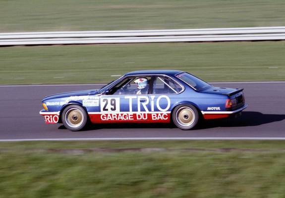 BMW 635 CSi ETCC (E24) 1984–86 wallpapers