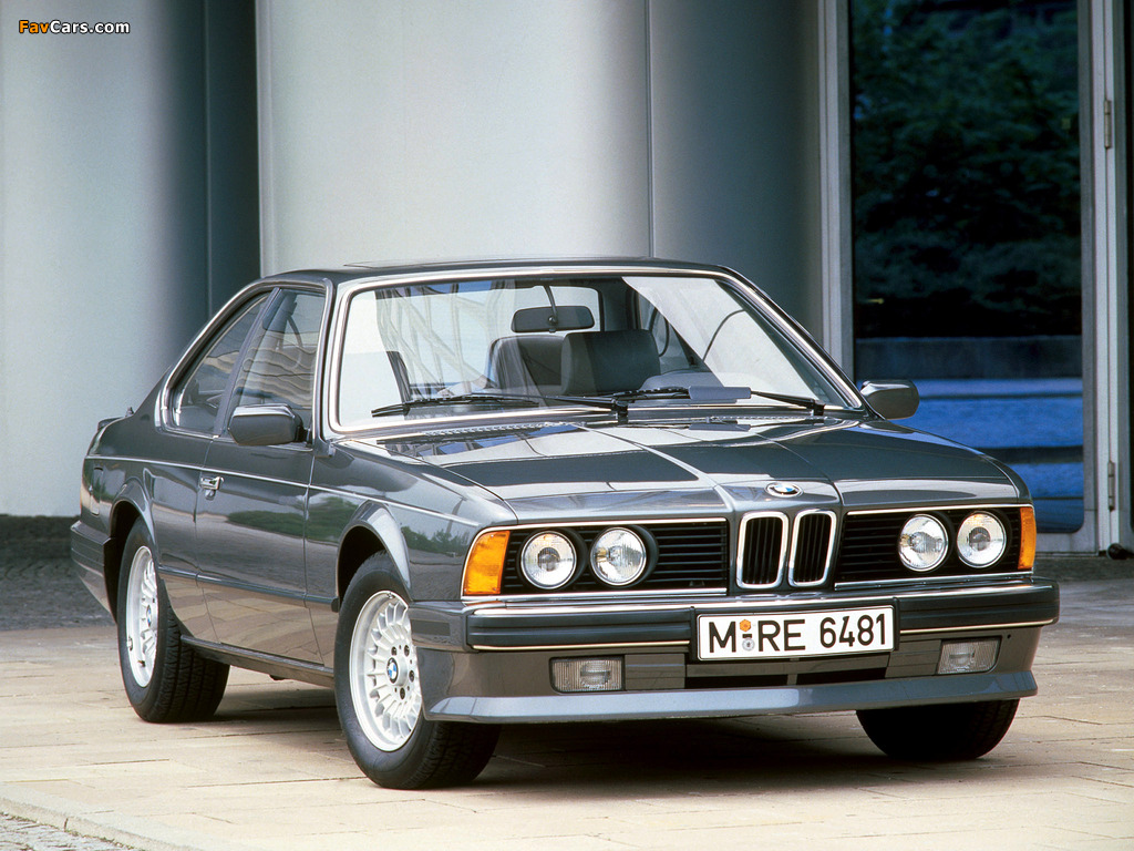 BMW 635 CSi (E24) 1987–89 wallpapers (1024 x 768)