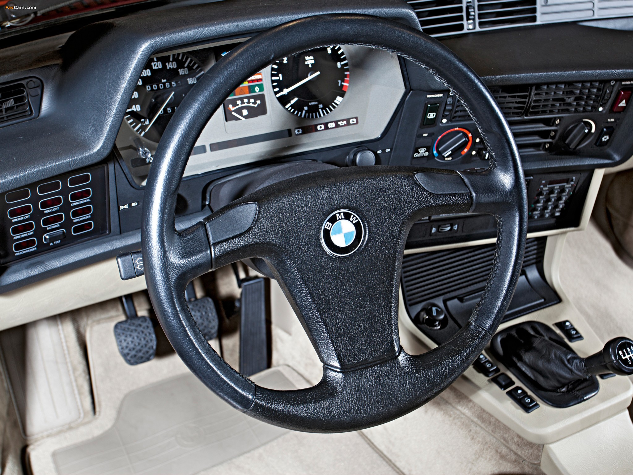 BMW 635 CSi (E24) 1987–89 wallpapers (2048 x 1536)