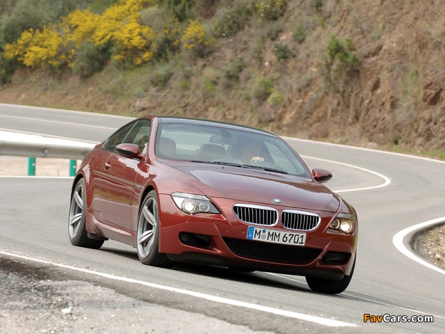 BMW M6 (E63) 2005–10 wallpapers (640 x 480)