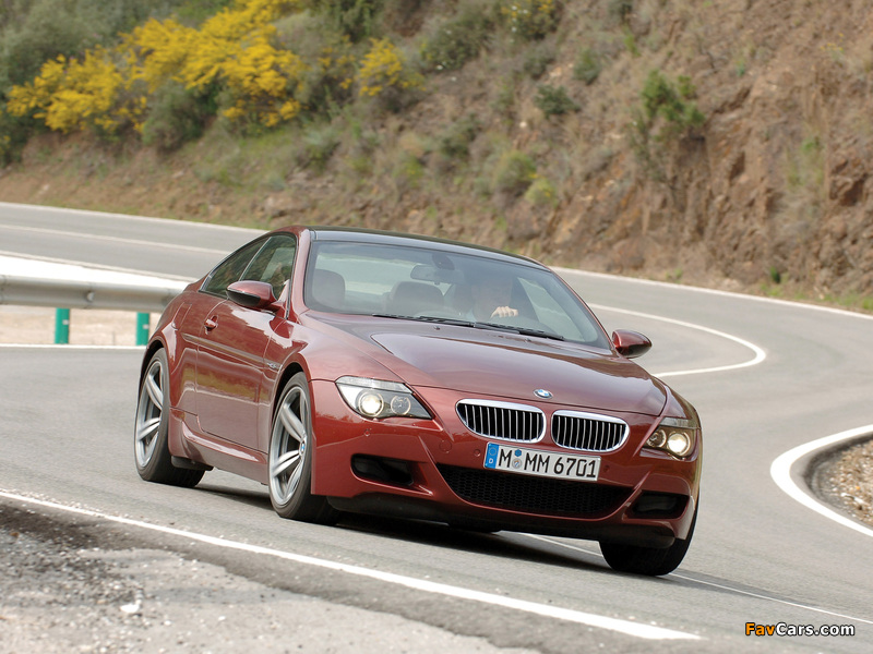 BMW M6 (E63) 2005–10 wallpapers (800 x 600)