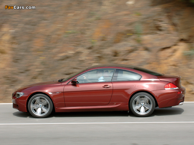 BMW M6 (E63) 2005–10 wallpapers (640 x 480)