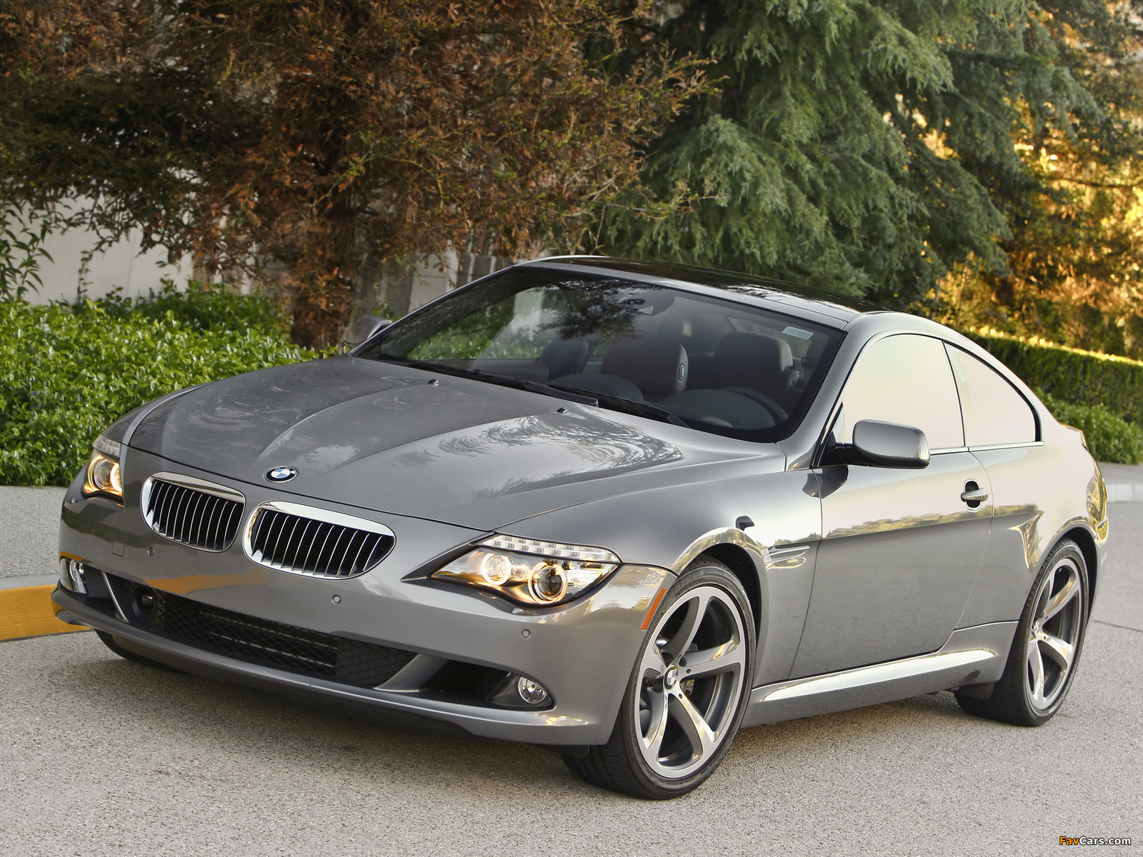 BMW 650i Coupe US-spec (E63) 2008–11 wallpapers (1600 x 1200)