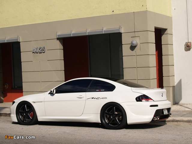 MCP Racing BMW 6 Series Coupe (E63) 2008 wallpapers (640 x 480)