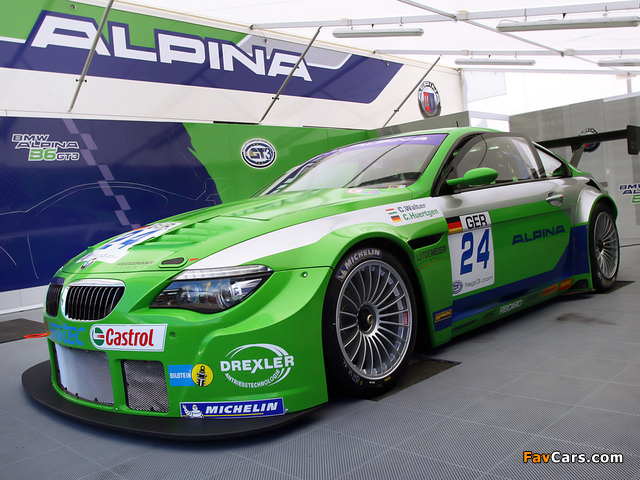 Alpina V6 GT3 Coupe (E63) 2009 wallpapers (640 x 480)