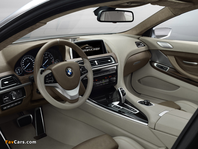 BMW 6 Series Coupe Concept (F12) 2010 wallpapers (640 x 480)