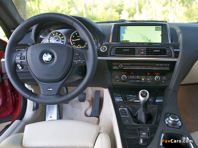 BMW 650i Coupe M Sport Package US-spec (F13) 2011 wallpapers (640 x 480)