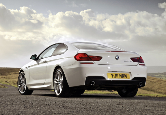 BMW 640d Coupe M Sport Package UK-spec (F12) 2011 wallpapers