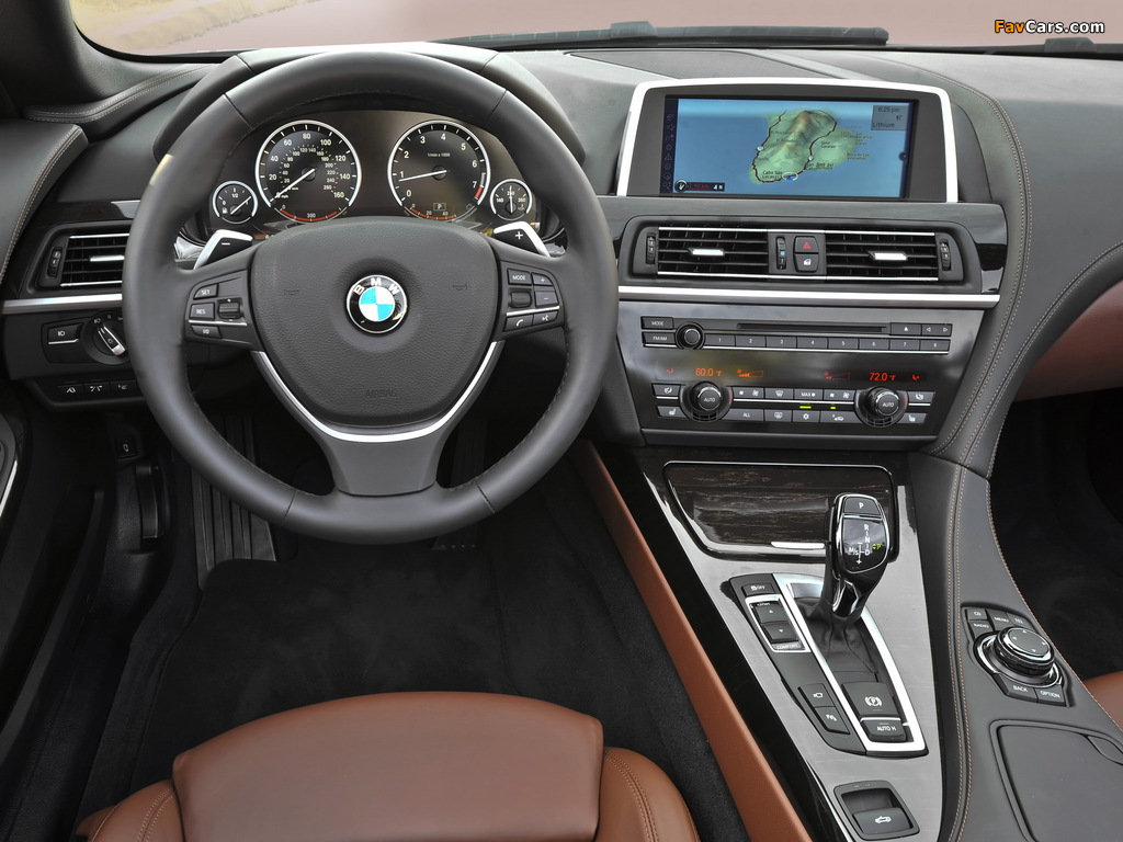 BMW 650i Cabrio US-spec (F12) 2011 wallpapers (1024 x 768)