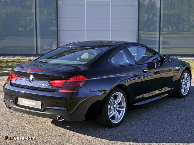 BMW 640d Coupe M Sport Package (F12) 2011 wallpapers (640 x 480)
