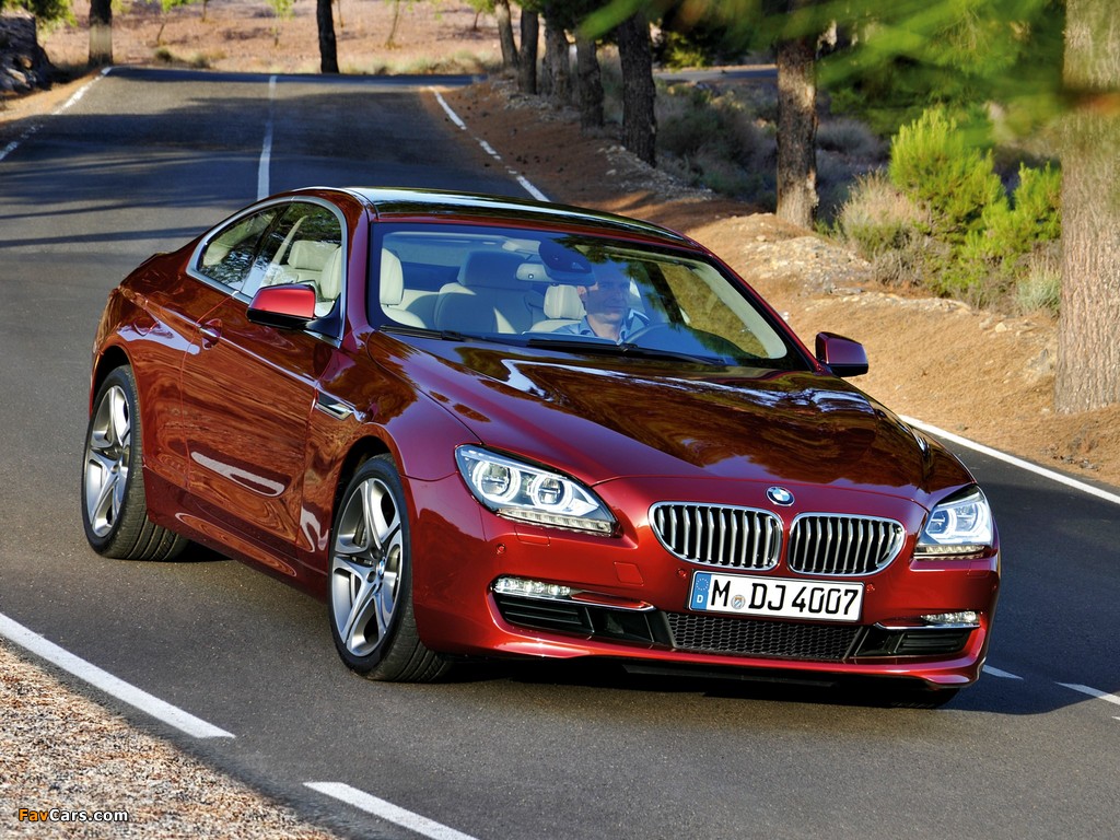 BMW 650i Coupe (F12) 2011 wallpapers (1024 x 768)