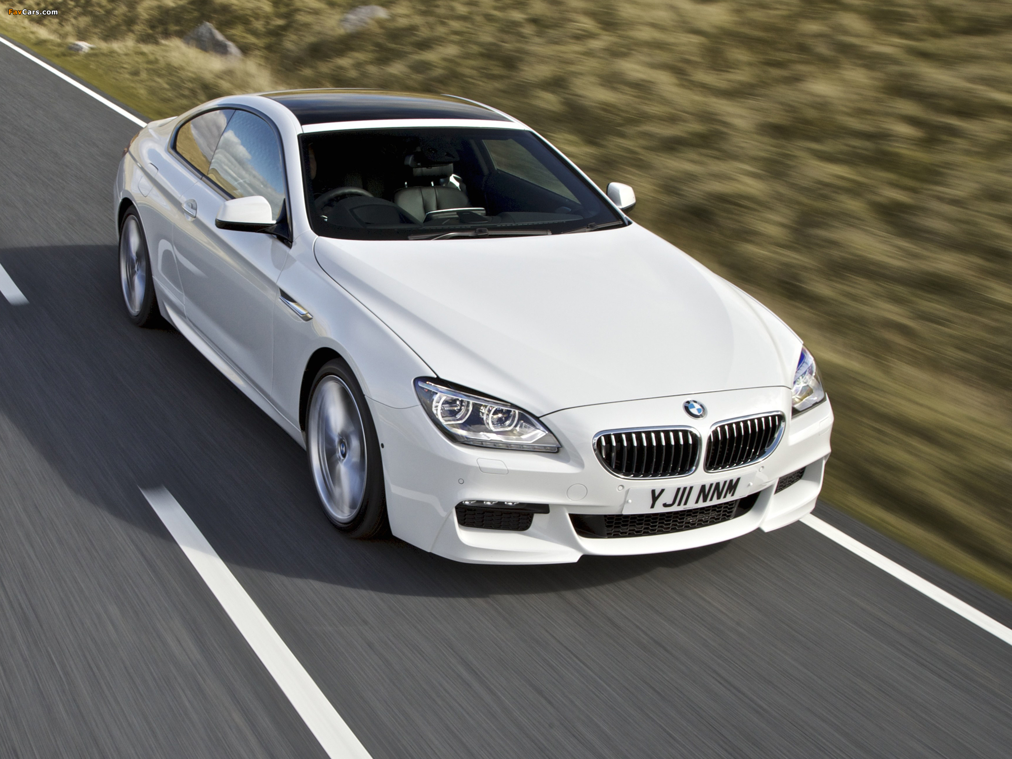 BMW 640d Coupe M Sport Package UK-spec (F12) 2011 wallpapers (2048 x 1536)