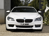 BMW 640d Coupe M Sport Package UK-spec (F12) 2011 wallpapers