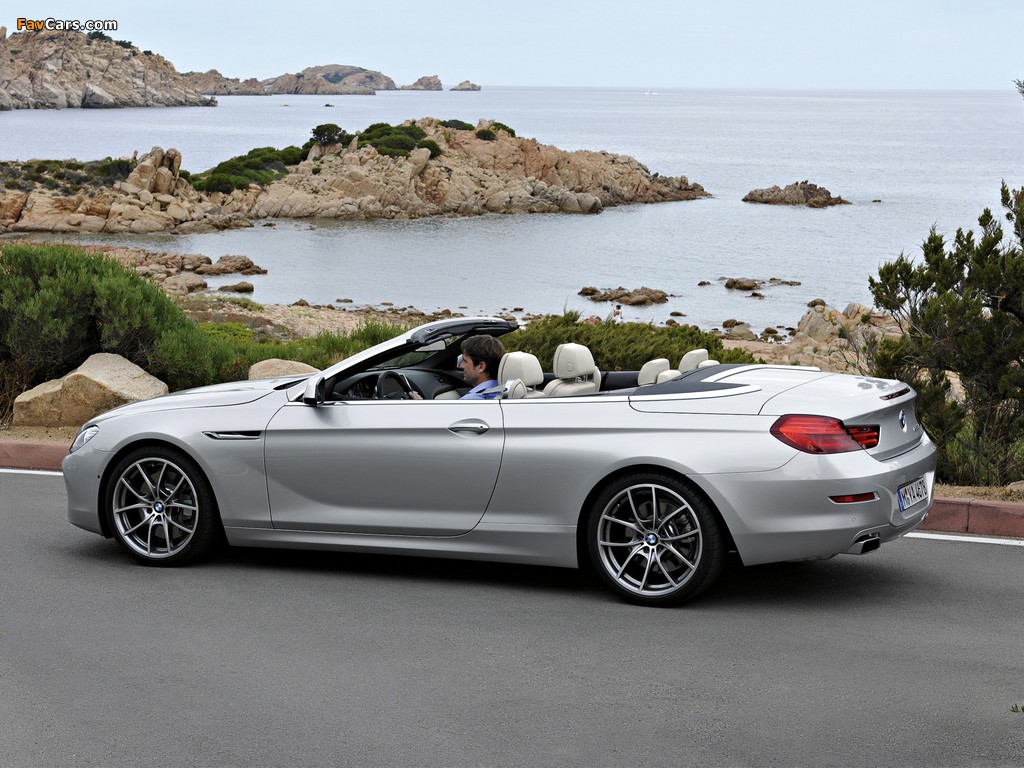 BMW 650i Cabrio (F12) 2011 wallpapers (1024 x 768)