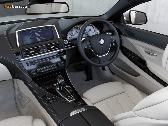 BMW 650i Cabrio ZA-spec (F12) 2011 wallpapers (640 x 480)