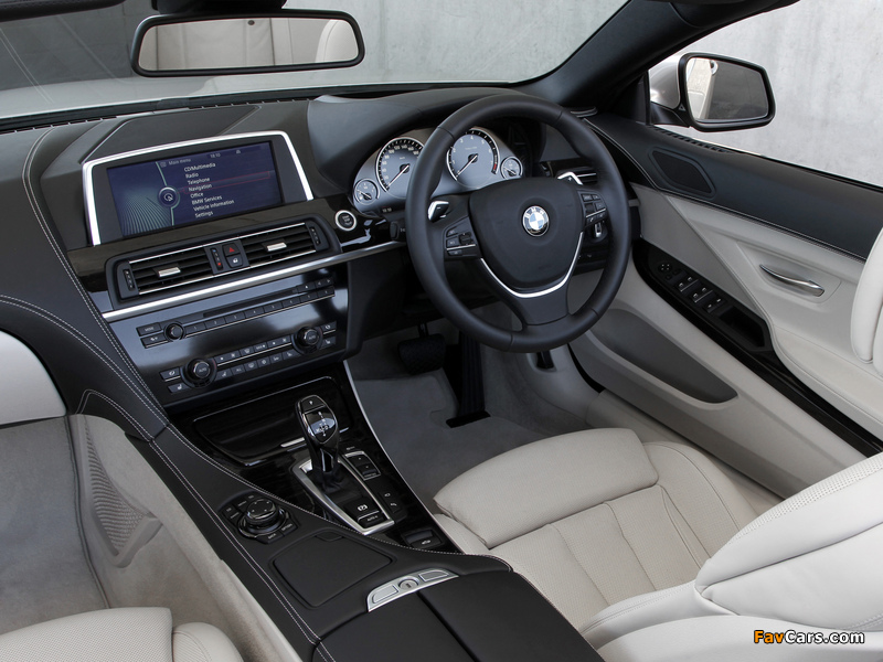BMW 650i Cabrio ZA-spec (F12) 2011 wallpapers (800 x 600)
