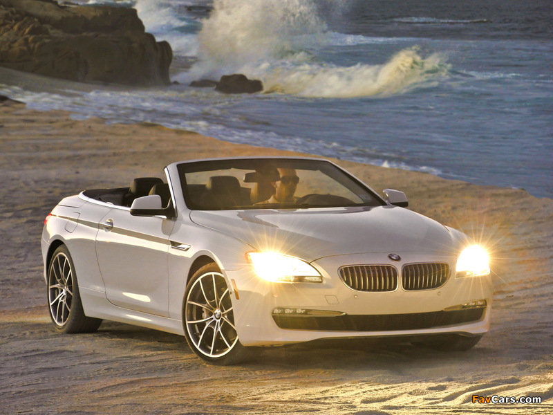 BMW 650i Cabrio US-spec (F12) 2011 wallpapers (800 x 600)