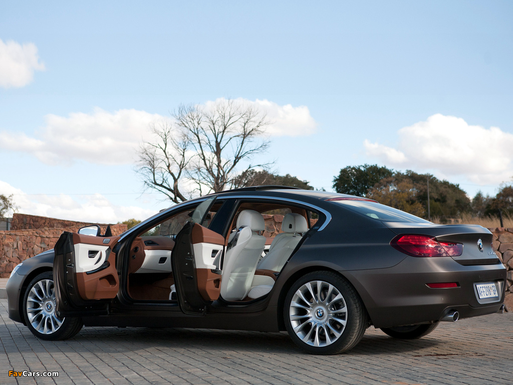 BMW 640d Gran Coupe ZA-spec (F06) 2012 wallpapers (1024 x 768)