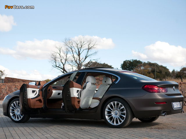 BMW 640d Gran Coupe ZA-spec (F06) 2012 wallpapers (640 x 480)