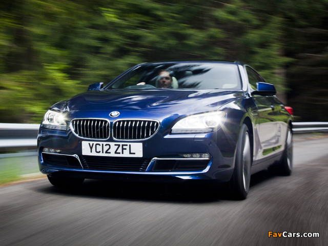 BMW 640d Gran Coupe UK-spec (F06) 2012 wallpapers (640 x 480)