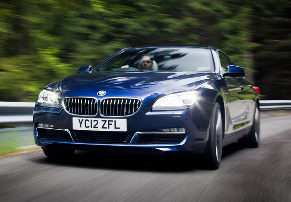 BMW 640d Gran Coupe UK-spec (F06) 2012 wallpapers